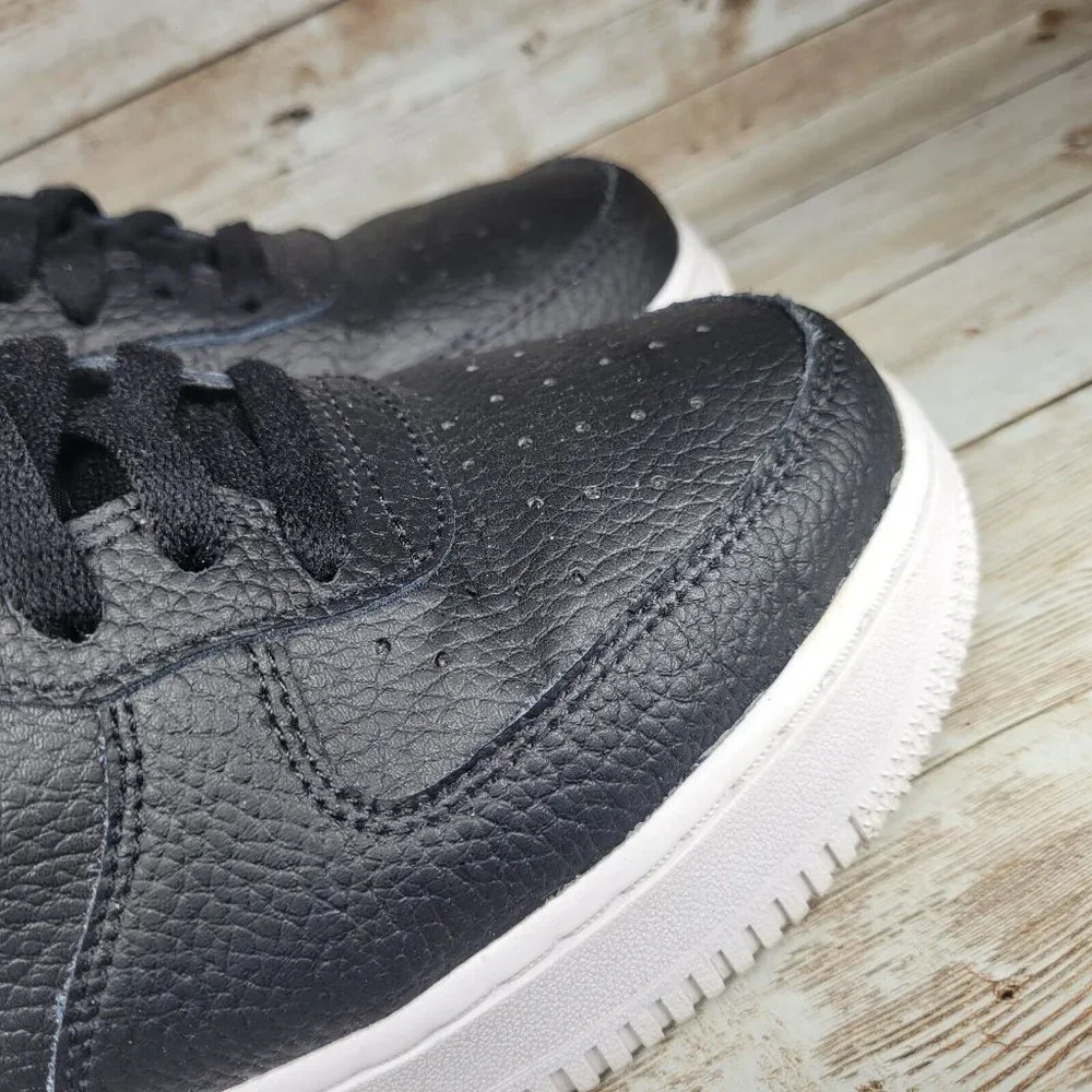 Nike Air Force 1 LV Men's size 9 Black White low top Athletic Shoes - Picture 4 of 16